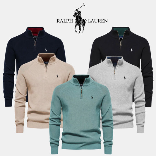 R&L Zip-Neck Jumper