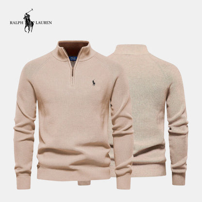 R&L Zip-Neck Jumper