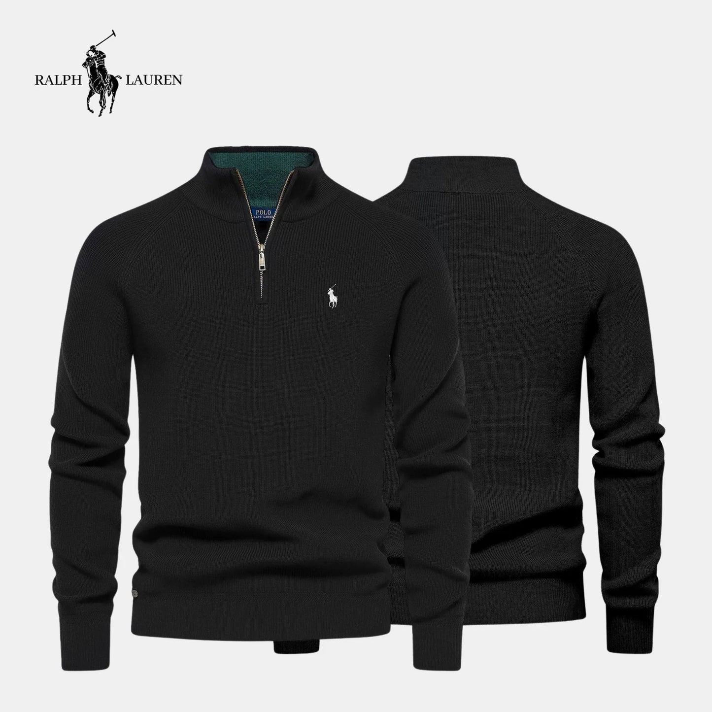 R&L Zip-Neck Jumper