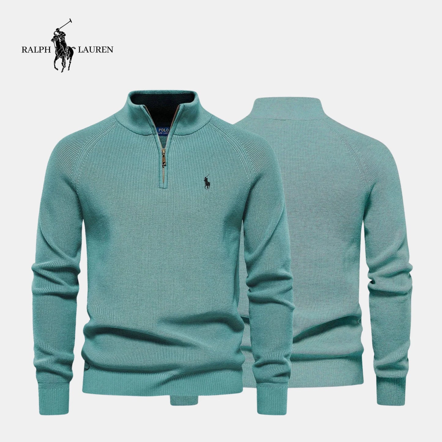 R&L Zip-Neck Jumper