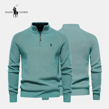 R&L Zip-Neck Jumper