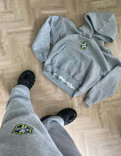 Survêtement Gris “BRAZIL” (Unisexe)