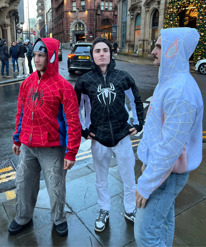 Sweat zippé Spiderman