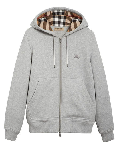 Checkered zip up