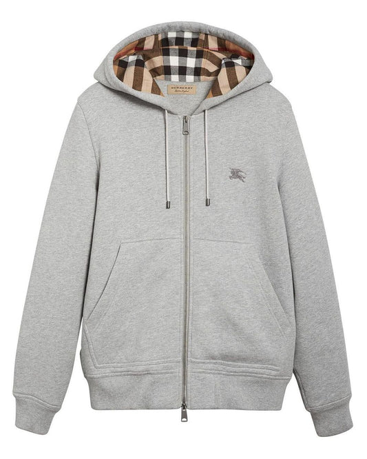 Checkered zip up