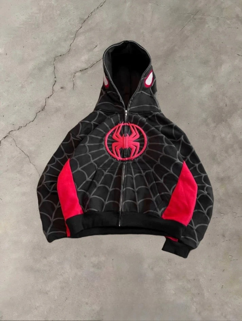 Sweat zippé Spiderman
