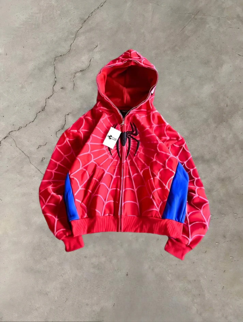 Sweat zippé Spiderman