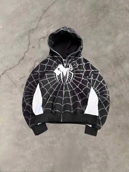 Sweat zippé Spiderman