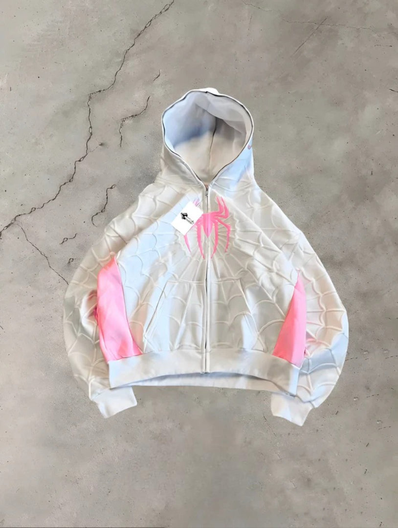 Sweat zippé Spiderman