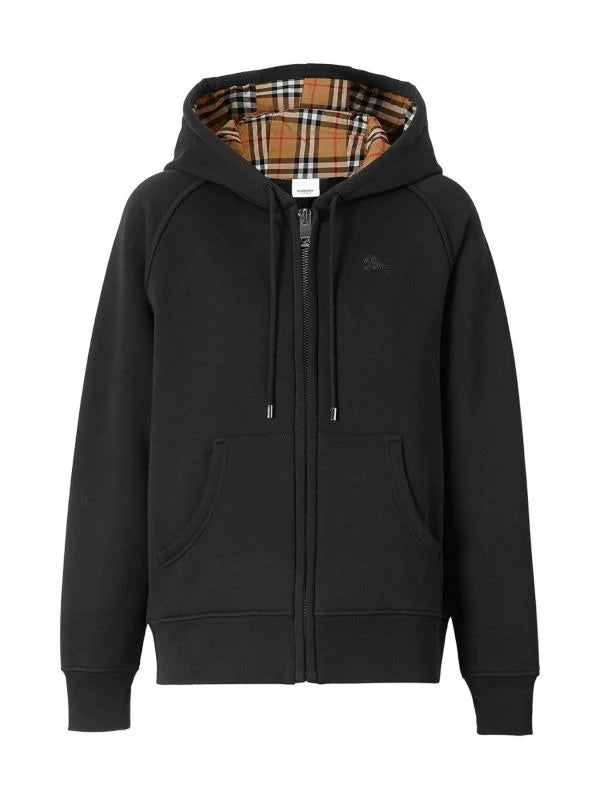 Checkered zip up